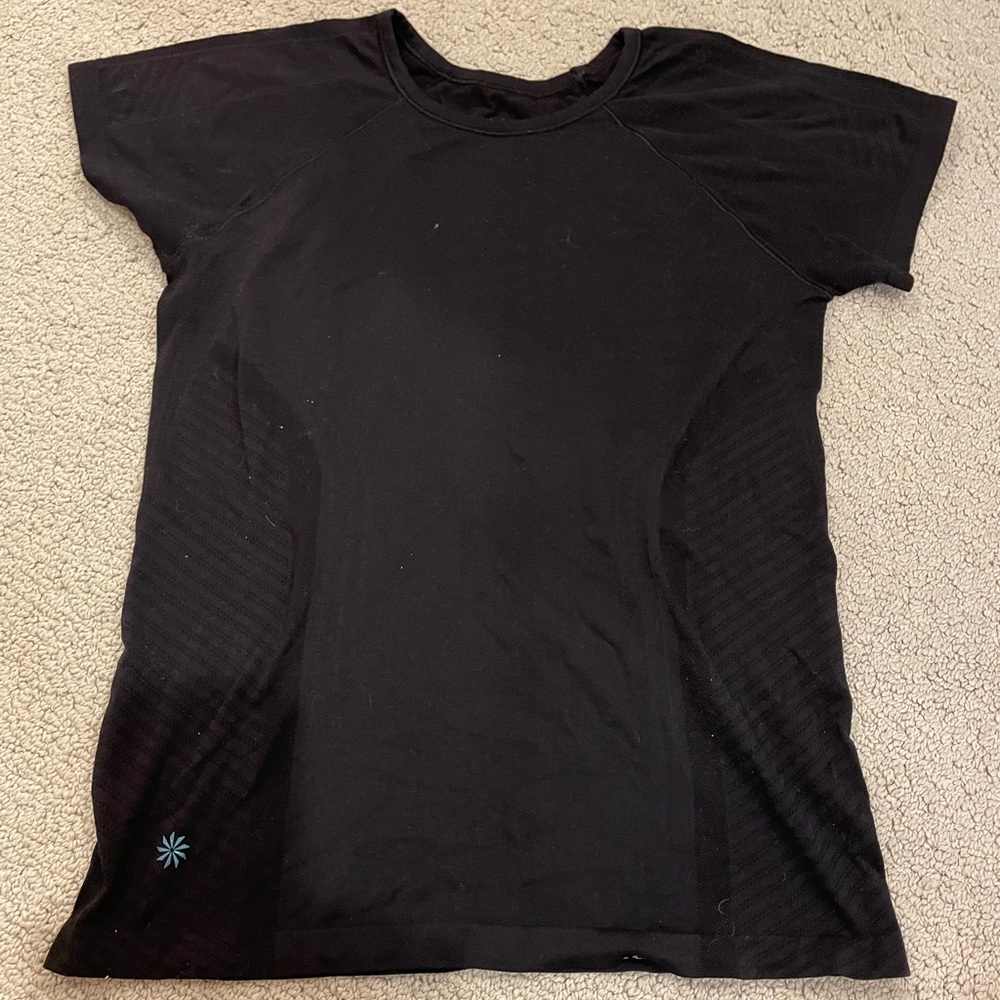 Athleta Girl black shirt size 12